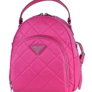 ZAINO QUILTED TESSUTO BACKPACK
